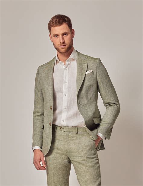 m&s mens linen suit